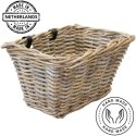 KOSZYK ROWEROWY WIKLINOWY NA PRZÓD 39X30X24CM XQMAX XQMAX
