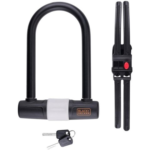 ZAPIĘCIĘCIE ROWEROWE U-LOCK 140X250mm BLACK+DECKER BLACK + DECKER