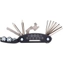 ZESTAW NARZĘDZI ROWEROWYCH 14 ELEMENTÓW W ETUI BICYCLE GEAR Bicycle Gear