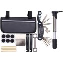 ZESTAW NARZĘDZI ROWEROWYCH 14 ELEMENTÓW W ETUI BICYCLE GEAR Bicycle Gear