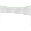 ZESTAW SŁUPKI SIATKA DO SIATKÓWKI BADMINTONA 609x220CM Enero